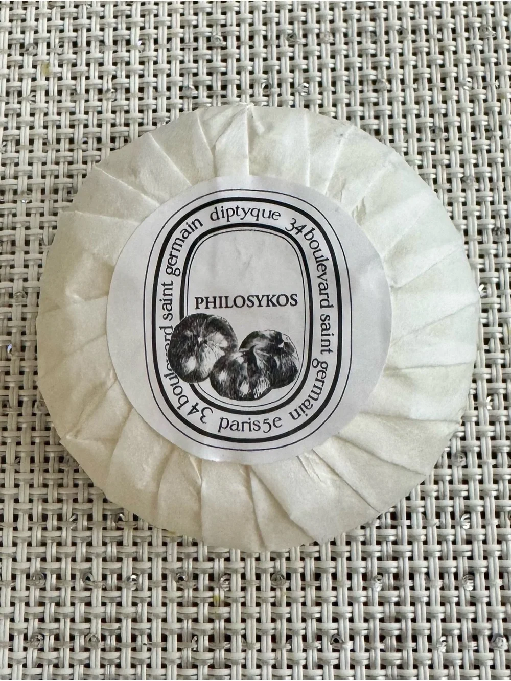 Diptyque Philosykos Soap Made In Italy 1.58 oz, 45 grams NEW